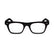 Black Bleeker Sunglass Frame | LA Readers