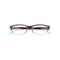 Blue Audra Sunglass Frame | LA Readers