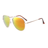 Phoenix Orange Mirror - Gold sunglasses