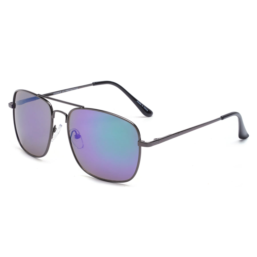 Polaris Purple/Green Mirror sunglasses