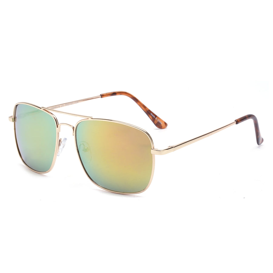 Polaris Orange/Green Mirror sunglasses