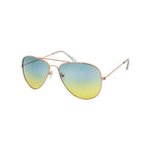 Aura Blue/Yellow Gradient sunglasses