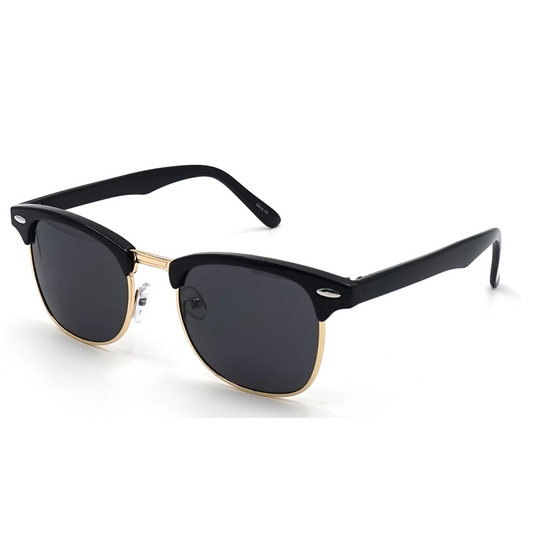Summit | Unisex Polarized Clubmaster Sunglasses